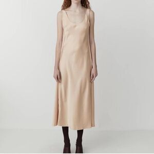 Acne-studios Women's Tan and Pink Dress